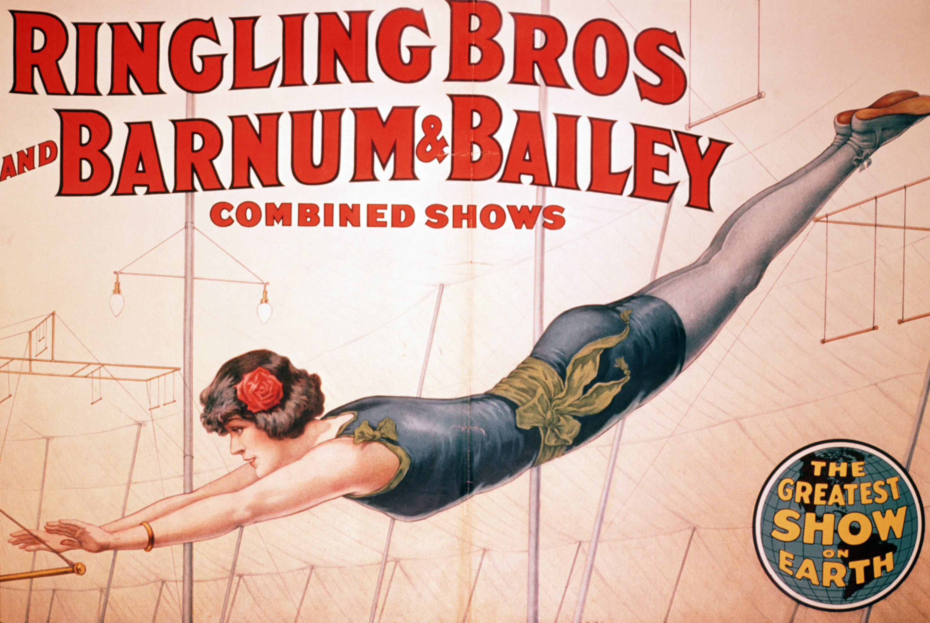  Poster with Trapeze Artist