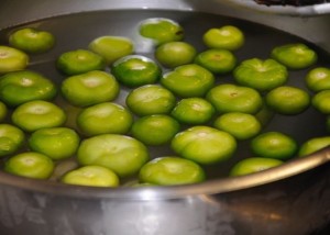 Limes, from teaching cooking classes